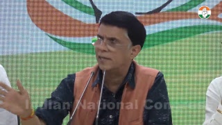 AICC Press Briefing By Pawan Khera at Congress HQ on Rafale Deal Scam