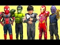 Marvel Avengers Infinity War Kids Costume Runway Show Thor Hulk Thanos Dress Up Fun TBTFUNTV