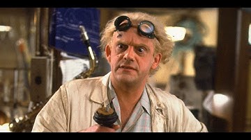 Christopher Lloyd Opens A DeLorean Time Capsule In Back To The Future Inspired Video