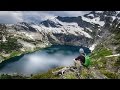 Leigh Lake and Snowshoe Peak | Drone