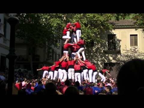 Castellers de Barcelona: 3d9f Sarrià 13/10/2013