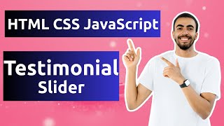 Build a Stunning Testimonial Slider with HTML, CSS, and JavaScript