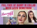 FULL FACE OF BARRY M COLLAB WITH LIZZIE #fullface #fullfaceofbarrym