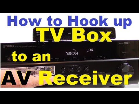 How to Connect TV Set top box to AV Receiver