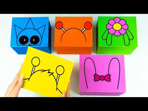 ✨Paper diy✨️How to Make Incredibox Sprunki Blind Box | Tina TV DIY Show