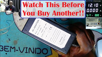 Dc Power Adapters Worst Common Faults, If You Come Across This Fault Consider Buy A New One.