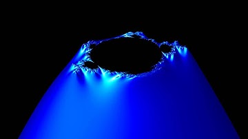 Quaternion Mandelbrot Set Rotated in XW-plane