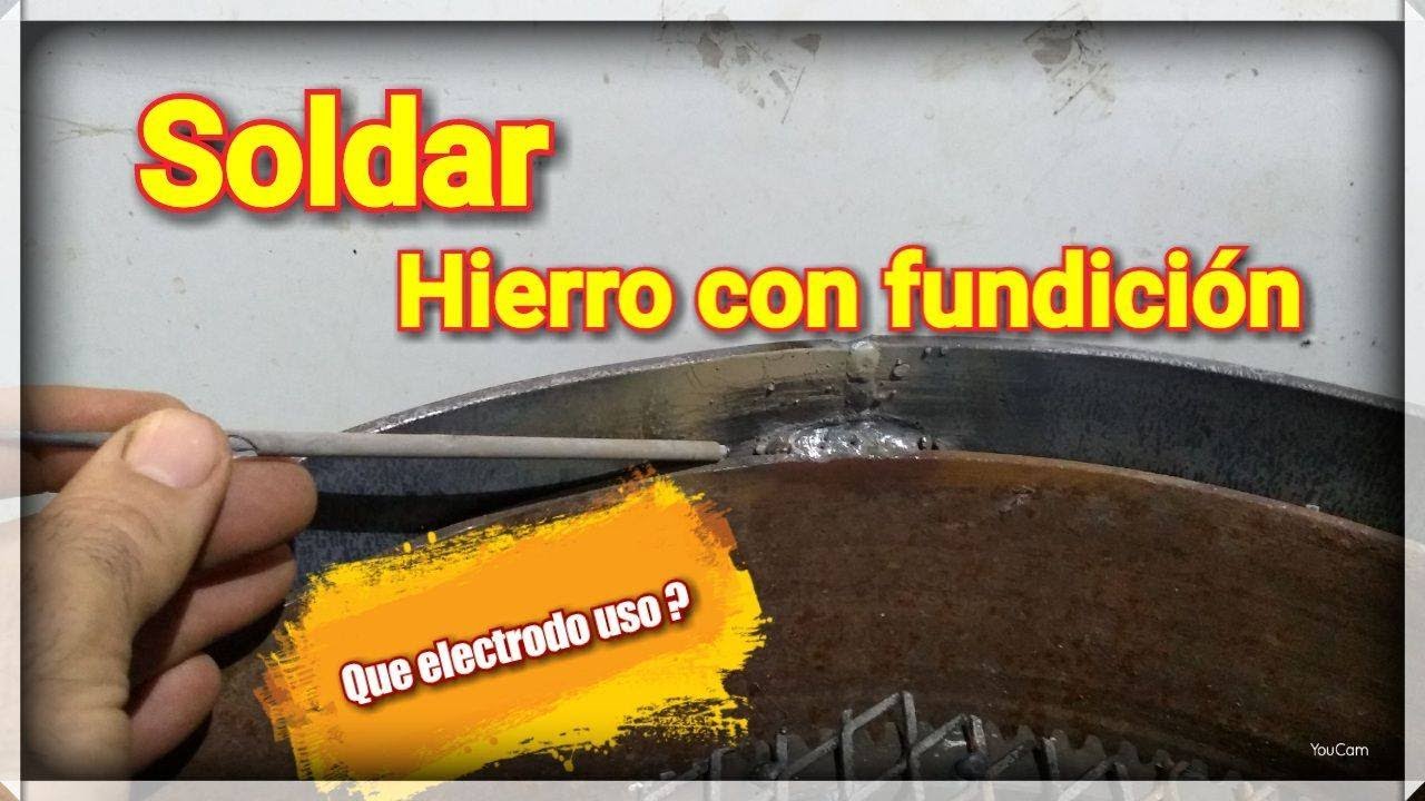 Hija templo Morgue How to weld cast iron - YouTube