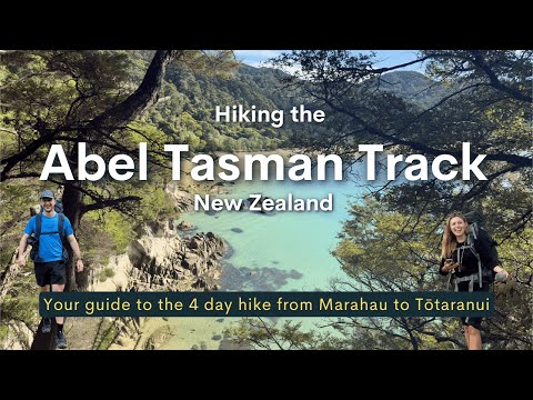 Hiking the Abel Tasman Coast Track 4-Day Great Walk in New Zealand