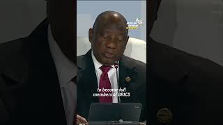 BRICS Invitation Cyril Ramaphosa