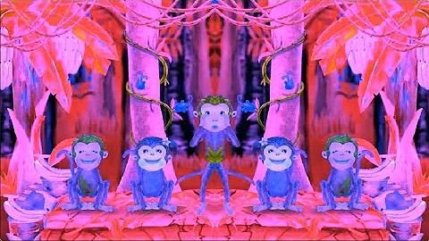 1 LITTLE MONKEY FALL WHILE JUMPING / SPONSORED BY: GAMAVISION CSUPO EFFECTS