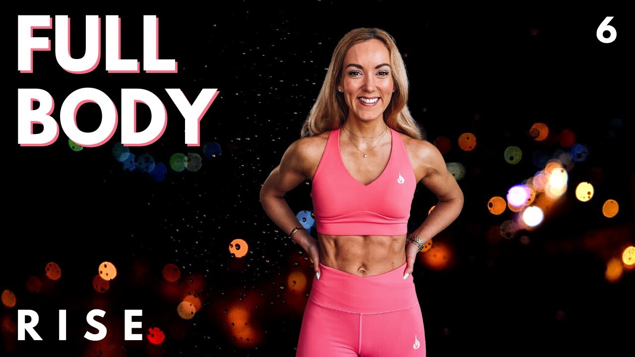 40 Min KILLER COMBOS Full Body Workout at Home With Dumbbells | RISE ...