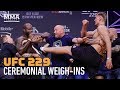 UFC 229: Khabib vs. McGregor Ceremonial Weigh-in Highlights - MMA Fighting