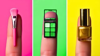 Miniature Makeup? 😍✨ Amazing Beauty Makeover with Gadgets
