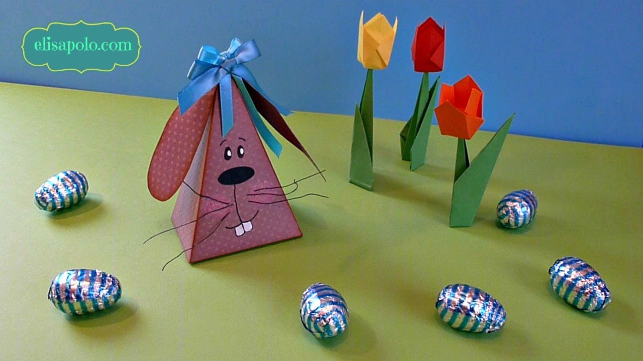 DIY, Conejo Dulcero, Ideas para Pascua, Easter Ideas. YouTube
