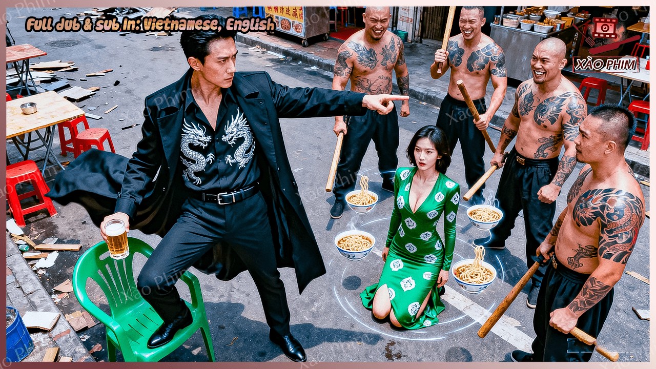 Long Soái Chiến Thần Đi Nhậu Thấy Tên Thiếu Gia Ức Hiếp Chủ Quán Liền Ra Tay Lấy Mạng Phải Quỳ Lạy