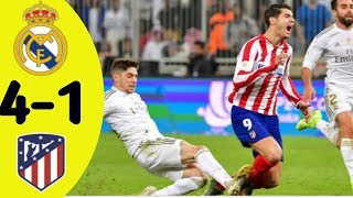 Real Madrid vs Atletico Madrid 4-1 Final Super Cup Spanyol 2020