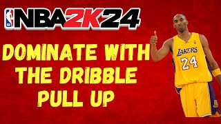 NBA 2K24 - Best Dribble Pull Up Jumper - How to DOMINATE the MID RANGE GAME