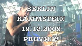 Rammstein - Berlin Velodrom PREVIEW 19.12.2009