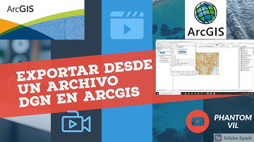 GENERAR CURVAS DE NIVEL Y RIOS DESDE UN ARCHIVO DGN EN ARCGIS
