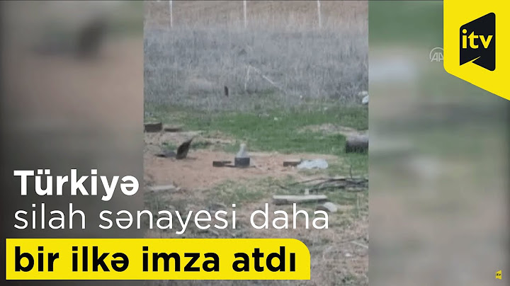 Türkiyə silah sənayesi daha bir ilkə imza atdı - zireh deşici döyüş başlığı "Saika"