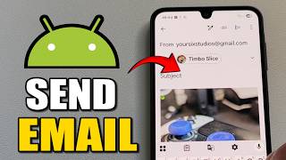 How to Send Pictures on GMAIL Android Phone screenshot 4