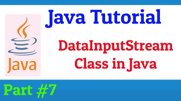 DataInputStream Class in Java - Java For Beginners - Java Video #7 - Online Course On Java