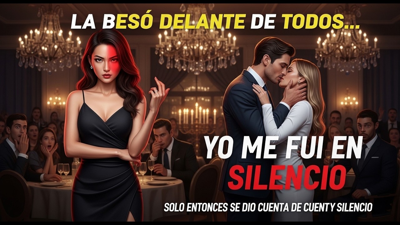 Él la Besó en Público Frente. Yo Me Retiré en Silencio… Solo Entonces Se Dio Cuenta de lo que