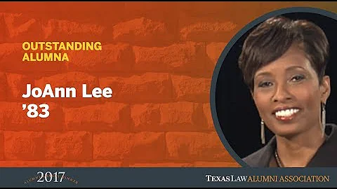 2017 Alumni Awards: Outstanding Alumna — JoAnn Lee '83
