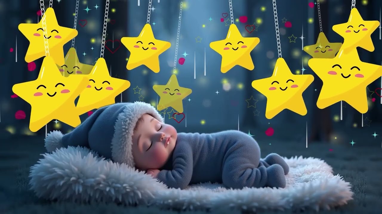 Sleep Instantly Within 3 Minutes ♥ Sleep Music for Babies ♫ Mozart Brahms Lullaby