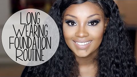 My Current Long-Wearing Foundation Routine! (Perfect for Work & School)