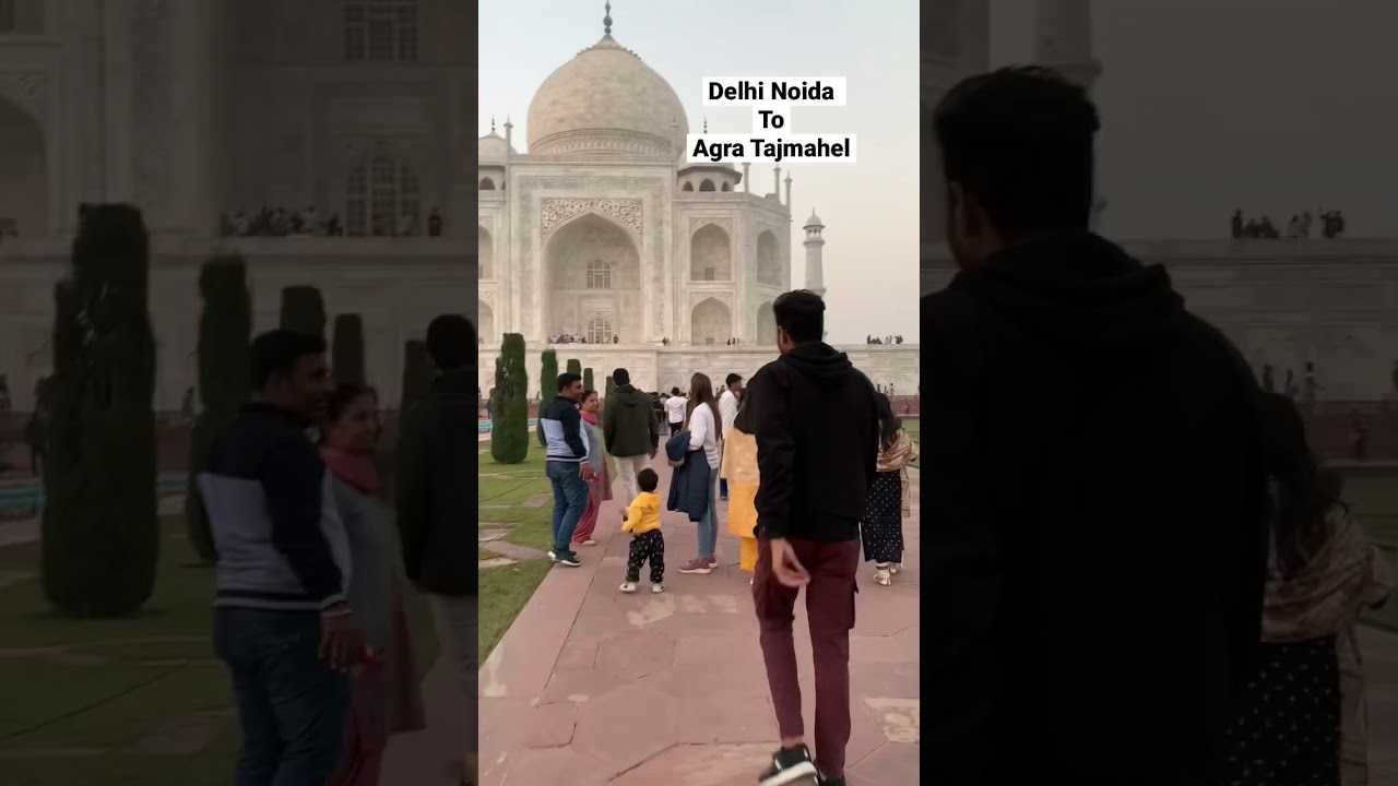 Delhi Noida to Agra tajmahel || by road || ticket prices ॥ Total cost