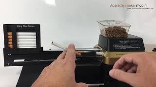 Golden Rainbow Automatische Sigarettenmachine - YouTube