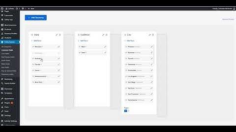 Drag & Drop Custom Fields & Custom Categories Builder - Lisfinity
