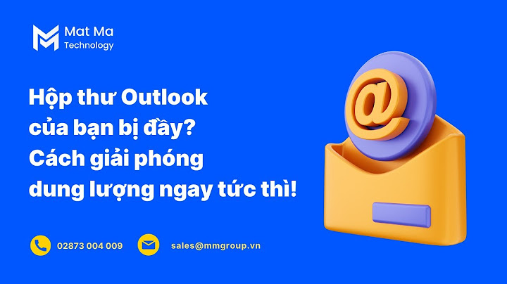 Outlook bị lỗi không mở được hộp thư đến