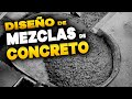 ✅ DISEÑO DE MEZCLAS DE CONCRETO │Método ACI │paso a paso ✍️