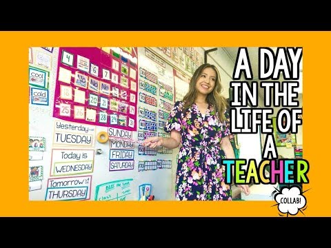 A Day In The Life Of A First-Year Kindergarten Teacher!