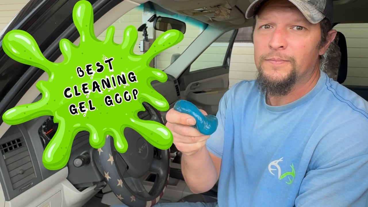 GOOP-BEST CLEANING GEL SLIME #cleaning #detailing #howto #auto #home #office