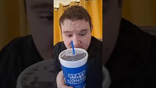 Joshua Dufurrena shows us his drink he got from Circle K