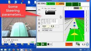 Homemade autosteering gps screenshot 2