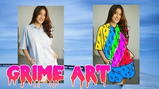 Cara Edit Foto Grime Art | PicsArt Editing Tutorial