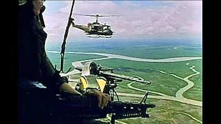 'Huey' in a Helicopter War  Vietnam 1967