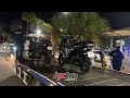 Moveshon Polisial durante Granmarcha ku varios detenshon.