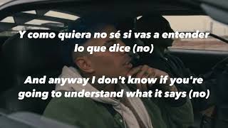 Rauw Alejandro - Lejos Del Cielo (Letra español / English lyrics)