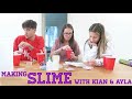 Making Slime with Kian and Ayla