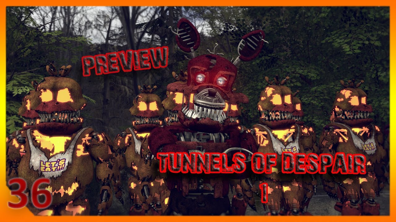 [SFM FNAF] Tunnels of Despair 1 [Preview]