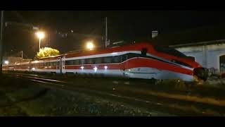 [04 Settembre 2023 E652 167 in Transito Che Traina ETR400 n° 49 In Not YouTube Int Day Serale Night]