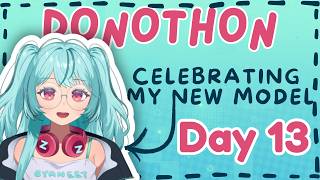DEBUT DONOTHON DAY 13 - Wuthering Waves FIRST TIME, then PLAY MINECRAFT WITH ME!