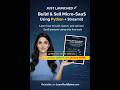 Build & Sell Micro-SaaS Using Python 🚀 (₹199 Launch Offer) #pythonprogramming #streamlit
