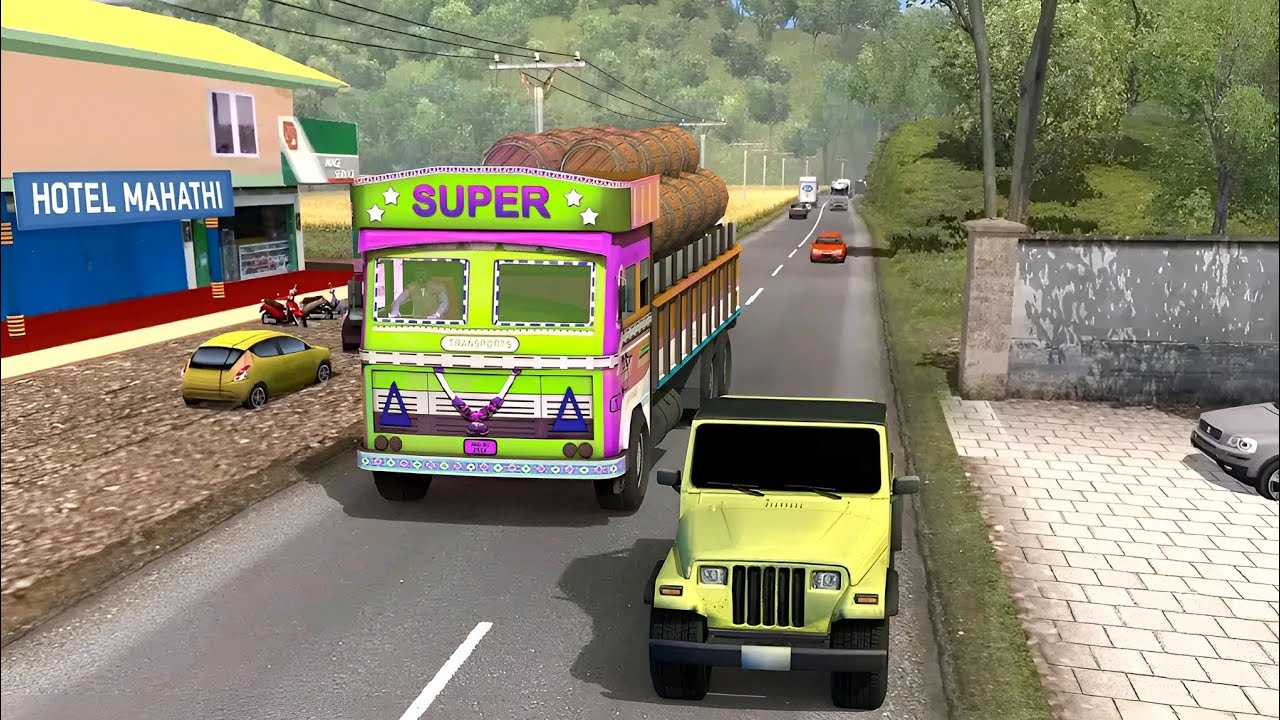 Mountain Truck Driving Simulator - Truck Driving - Android Gameplay